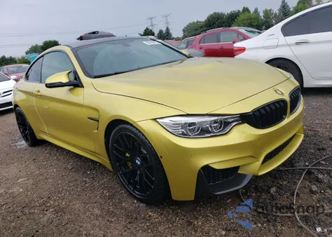 2015 BMW M4 z USA, uszkodzony, nr VIN WBS3R9C59FK329736